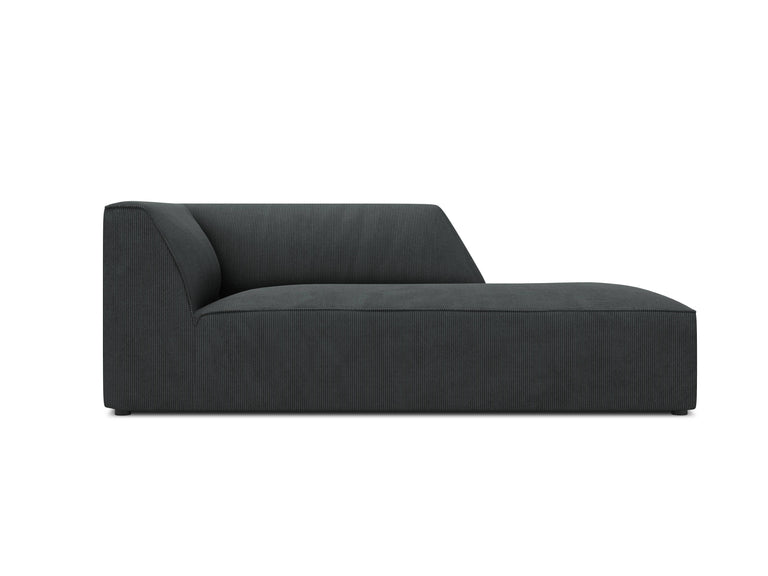 Chaise longue rechts Sao ribstof