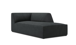 Chaise longue rechts Sao ribstof