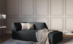 Chaise longue rechts Sao ribstof