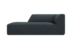 Chaise longue Sao ribstof links