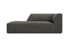 Chaise longue Sao ribstof links