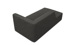 Chaise longue Sao ribstof links
