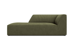 Chaise longue Sao ribstof links
