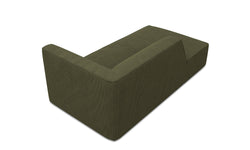 Chaise longue Sao ribstof links