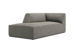 Chaise longue Sao ribstof links