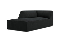 Chaise longue Sao ribstof links