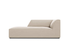 Chaise longue Sao velvet links