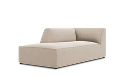 Chaise longue Sao velvet links