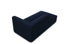 Chaise longue Sao velvet links