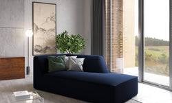 Chaise longue Sao velvet rechts