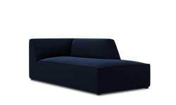 Chaise longue Sao velvet rechts