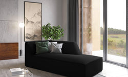 Chaise longue Sao velvet rechts