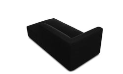 Chaise longue Sao velvet rechts