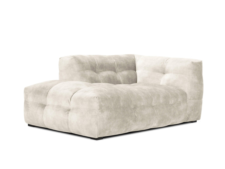 Chaise Longue Vesta links velvet