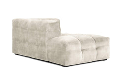 Chaise Longue Vesta links velvet