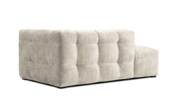 Chaise Longue Vesta links velvet