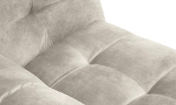 Chaise Longue Vesta links velvet