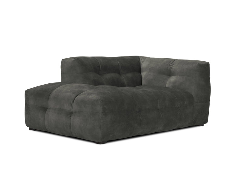 Chaise Longue Vesta links velvet