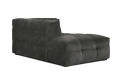 Chaise Longue Vesta links velvet