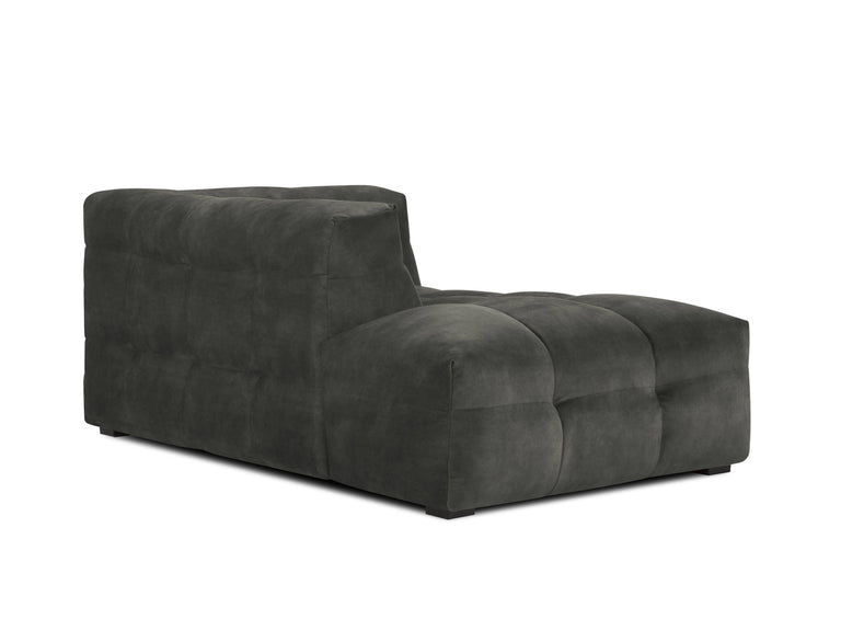 Chaise Longue Vesta links velvet