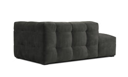 Chaise Longue Vesta links velvet