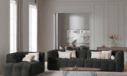 Chaise Longue Vesta links velvet