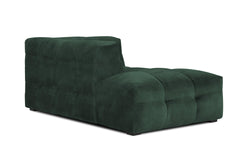 Chaise Longue Vesta links velvet