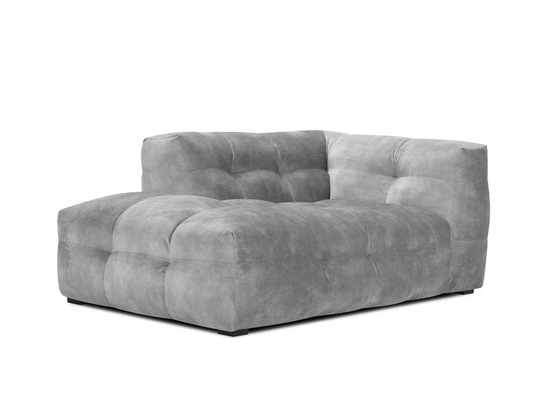 Chaise Longue Vesta links velvet