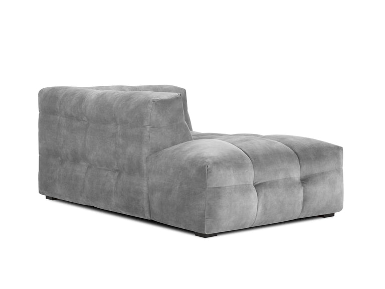 Chaise Longue Vesta links velvet