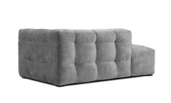 Chaise Longue Vesta links velvet
