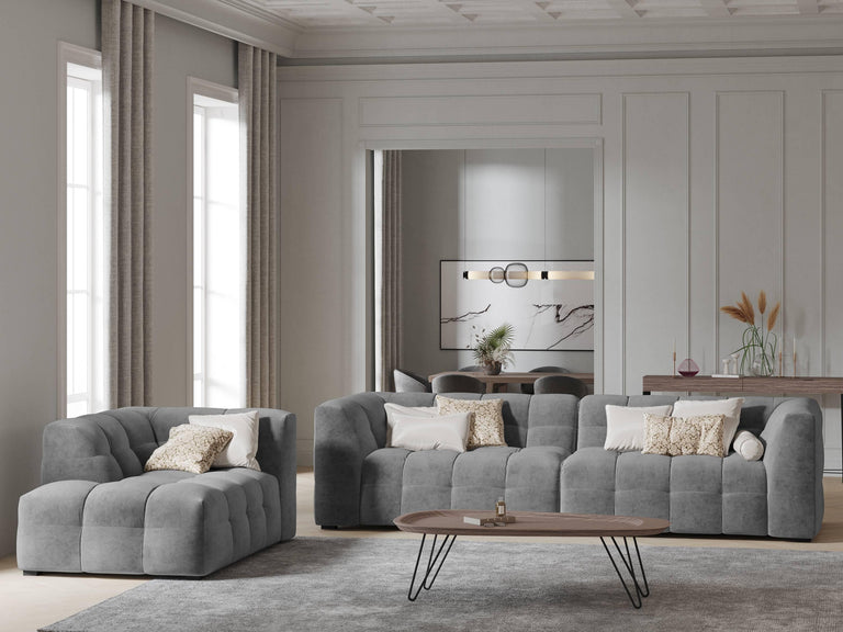 Chaise Longue Vesta links velvet