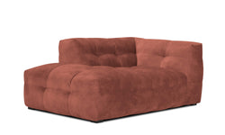 Chaise Longue Vesta links velvet