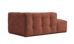 Chaise Longue Vesta links velvet