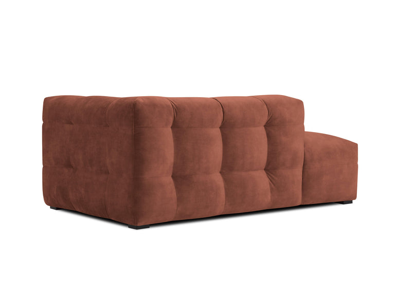 Chaise Longue Vesta links velvet
