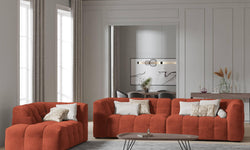 Chaise Longue Vesta links velvet