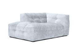 Chaise Longue Vesta links velvet