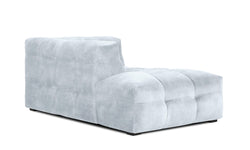 Chaise Longue Vesta links velvet