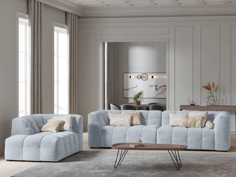 Chaise Longue Vesta links velvet