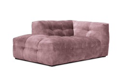 Chaise Longue Vesta links velvet