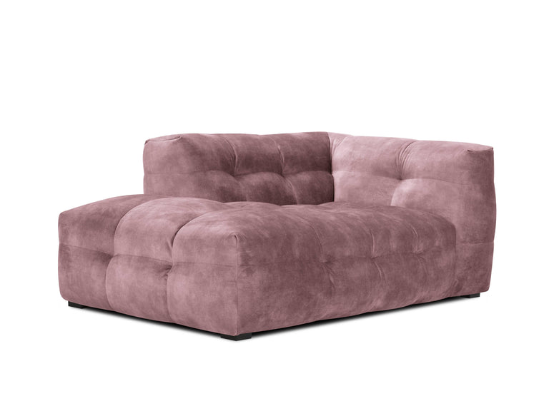 Chaise Longue Vesta links velvet