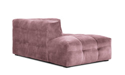 Chaise Longue Vesta links velvet