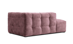 Chaise Longue Vesta links velvet