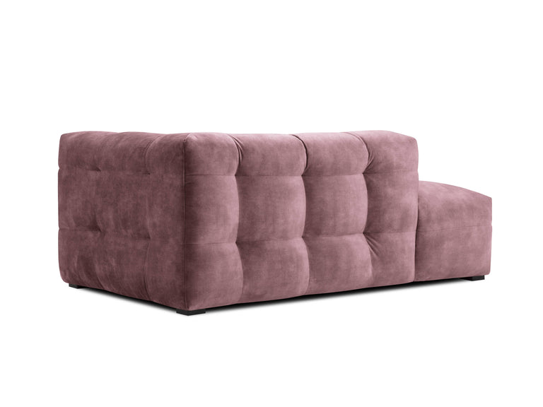 Chaise Longue Vesta links velvet