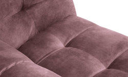 Chaise Longue Vesta links velvet