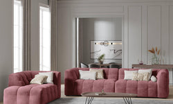 Chaise Longue Vesta links velvet