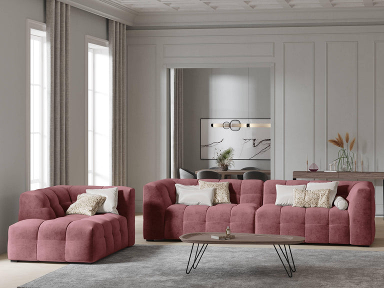Chaise Longue Vesta links velvet