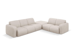Hoekbank Lola rechts met hocker