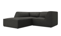 Hoekbank Sao ribstof links