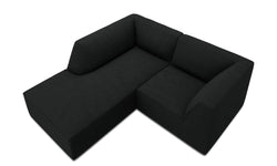 Hoekbank Sao ribstof links