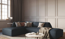 Hoekbank Sao Lounge ribstof links